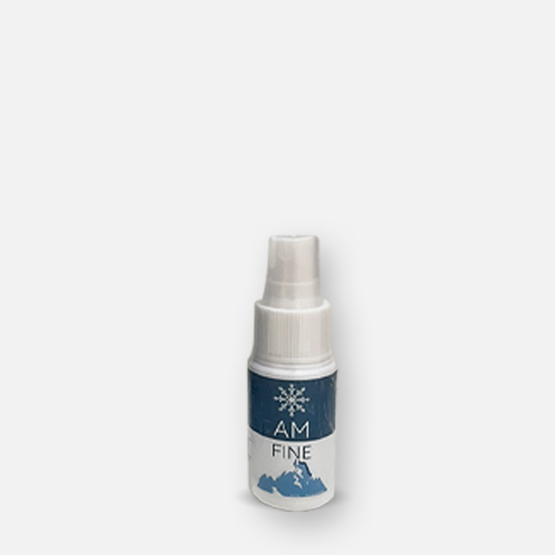 สเปรย์แก้ปวด ออฟฟิศซินโดรม "แอม-ไฟน์" สูตรเย็น (AM-FINE SPRAY) 30 ml.